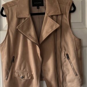 Banana Republic Tan Vest Jacket